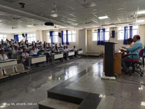 MMCH Conducted an Anti-ragging campaign